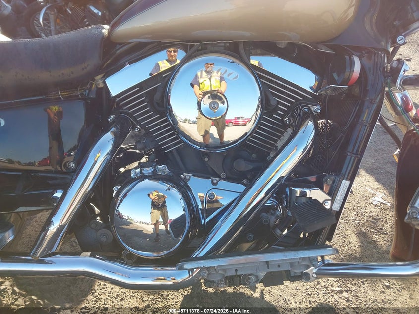 2003 Kawasaki Vn1500 VIN JKBVNAL103A021131 IAAI salvage auction — LEFT & RIGHT, Mv-907A (New York), sold $425 on 2026-09-15 (photo 8)