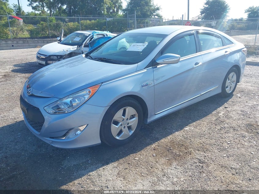 2011 Hyundai Sonata hybrid VIN KMHEC4A4XBA001509 IAAI salvage auction — NORMAL WEAR, Repossession Paperwork (Georgia), sold $25 on 2026-07-30 (photo 2)