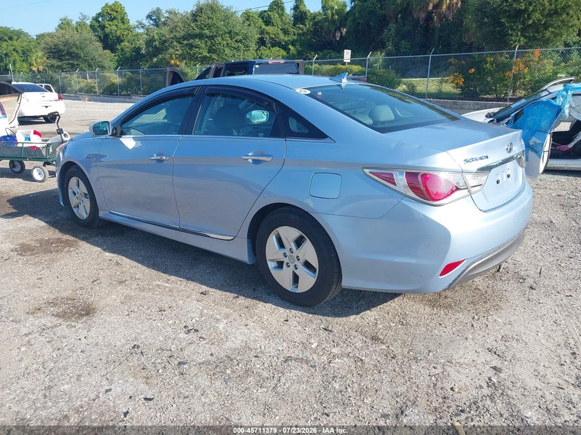 2011 Hyundai Sonata hybrid VIN KMHEC4A4XBA001509 IAAI salvage auction — NORMAL WEAR, Repossession Paperwork (Georgia), sold $25 on 2026-07-30 (photo 3)