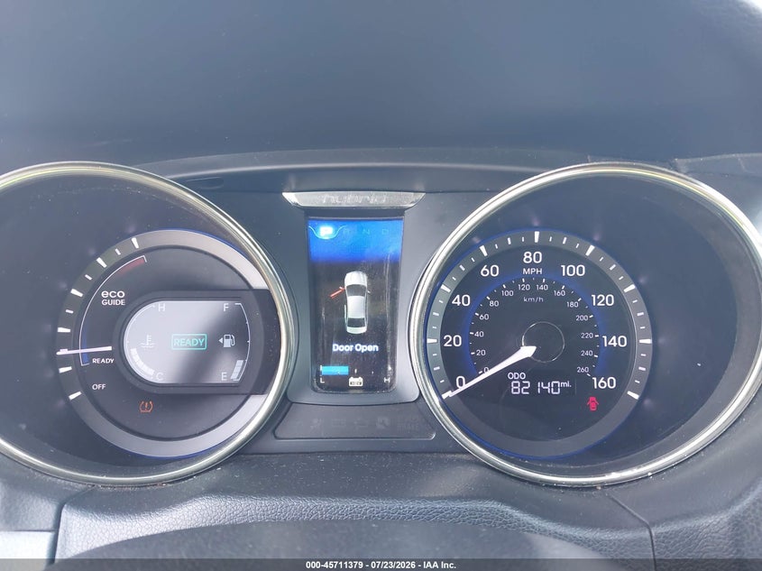 2011 Hyundai Sonata hybrid VIN KMHEC4A4XBA001509 IAAI salvage auction — NORMAL WEAR, Repossession Paperwork (Georgia), sold $25 on 2026-07-30 (photo 7)