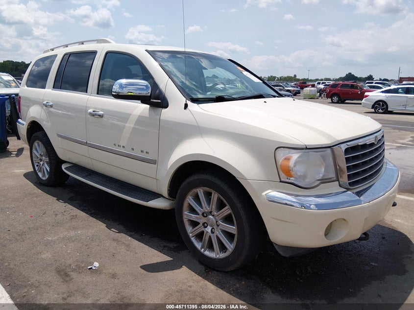 2008 Chrysler Aspen VIN 1A8HW58218F101957 IAAI salvage auction — WATER/FLOOD, Junk (Missouri), sold $300 on 2026-08-19 (photo 1)