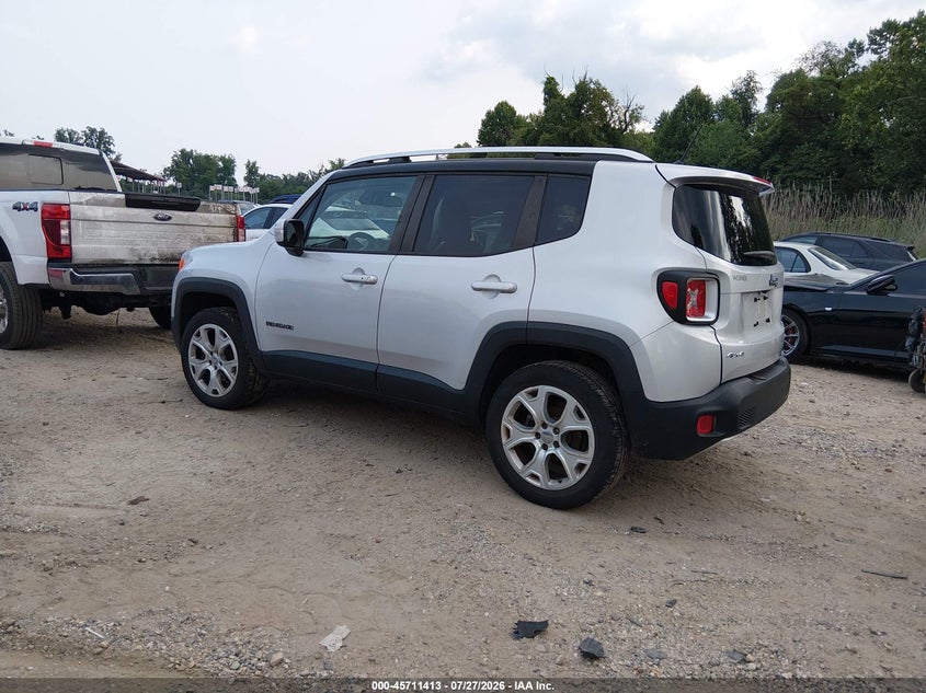 2015 Jeep Renegade VIN ZACCJBDT0FPB61492 IAAI salvage auction — NORMAL WEAR, Clear (Maryland), sold $1,550 on 2026-07-30 (photo 3)