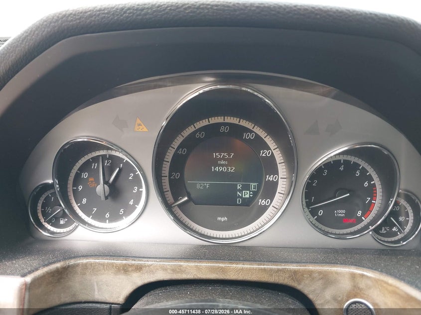 2011 Mercedes-benz E-class VIN WDDHF8HB0BA437571 IAAI salvage auction — ELECTRICAL, Salvage (Pennsylvania), sold $1,100 on 2026-08-10 (photo 7)