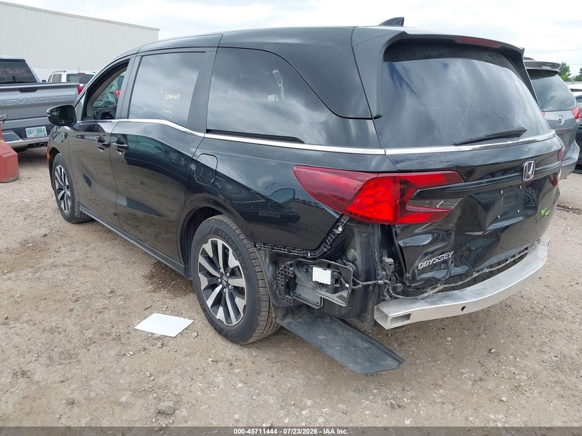 2025 Honda Odyssey VIN 5FNRL6H65SB081768 IAAI salvage auction — REAR END, Enterprise Vehicles Clear Only (New York), sold $13,100 on 2026-07-30 (photo 3)