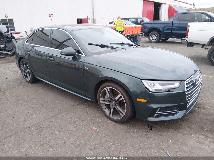 2017 Audi A4 VIN WAUENAF43HN014316 — IAAI salvage auction photo