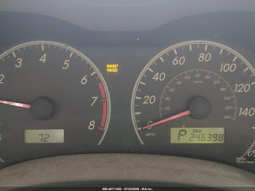 2009 Toyota Corolla VIN JTDBL40E79J044071 IAAI salvage auction — NORMAL WEAR, Clear (Virginia), sold $1,675 on 2026-08-01 (photo 7)