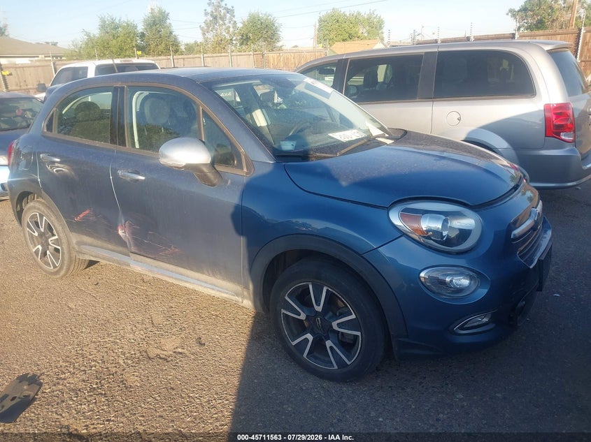 2018 Fiat 500x VIN ZFBCFXAB8JP677376 IAAI salvage auction — NORMAL WEAR, Clear (Colorado), sold $900 on 2026-08-04 (photo 1)