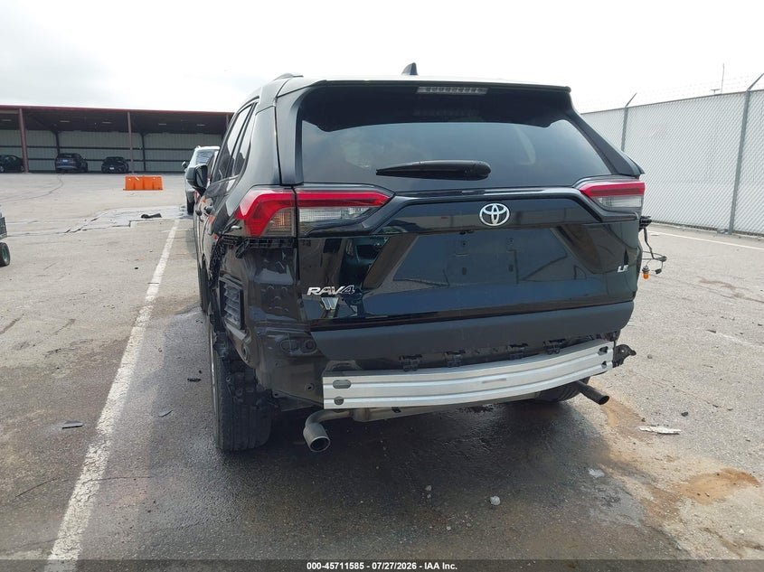 2019 Toyota Rav 4 VIN 2T3H1RFV8KW035312 IAAI salvage auction — REAR END, Clear (Indiana), sold $9,600 on 2026-08-22 (photo 6)
