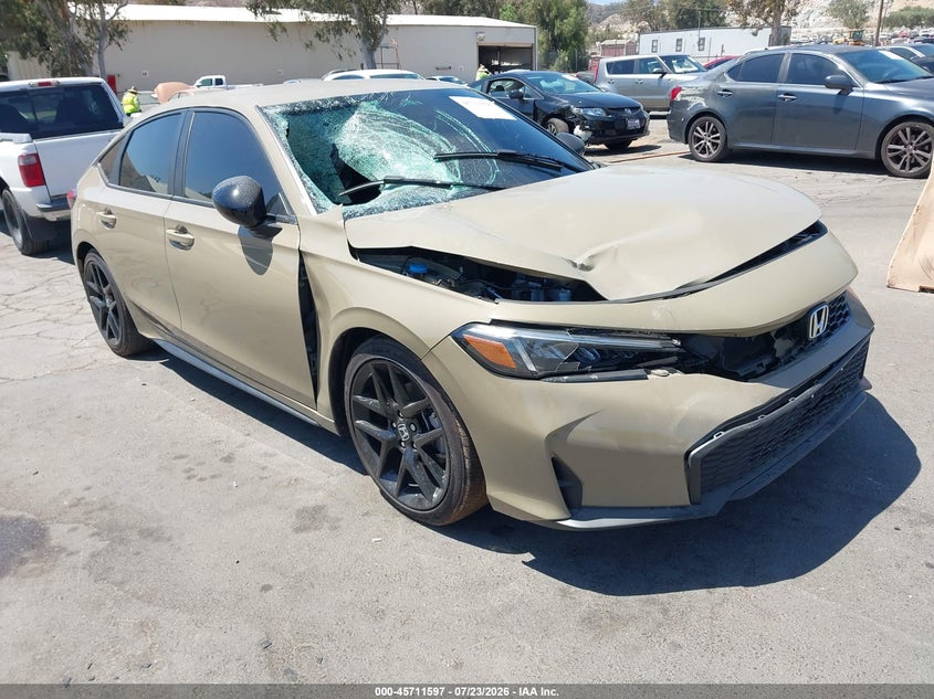 2025 Honda Civic VIN 19XFL2H85SE017412 — IAAI salvage auction photo