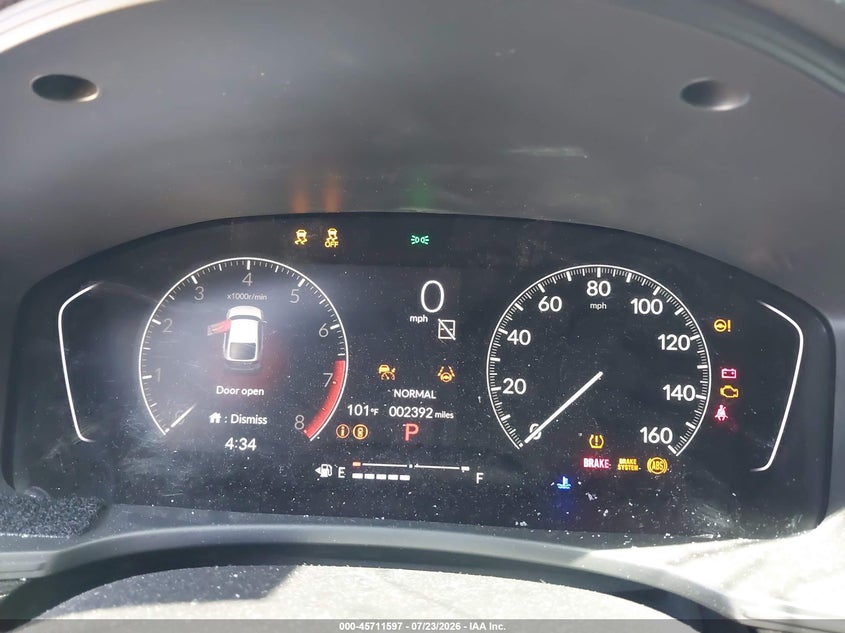 2025 Honda Civic VIN 19XFL2H85SE017412 IAAI salvage auction — RIGHT FRONT, Nrc Lienholder Repossession Paperwork (California), sold $13,950 on 2026-08-26 (photo 7)