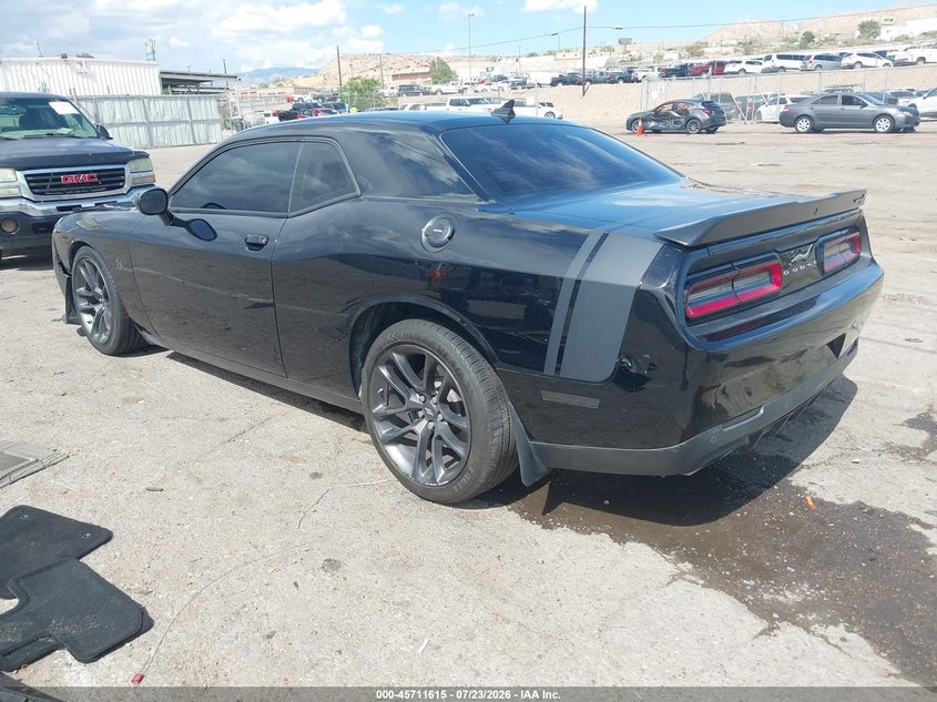 2021 Dodge Challenger VIN 2C3CDZFJ3MH664787 IAAI salvage auction — RIGHT FRONT, Salvage (New Mexico), sold $14,200 on 2026-08-24 (photo 3)