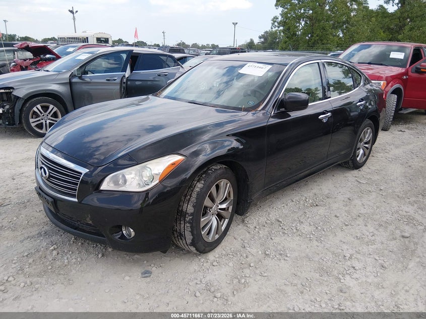 2011 Infiniti M37 VIN JN1BY1AR4BM376347 IAAI salvage auction — NORMAL WEAR, Clear (Illinois), sold $475 on 2026-07-28 (photo 2)