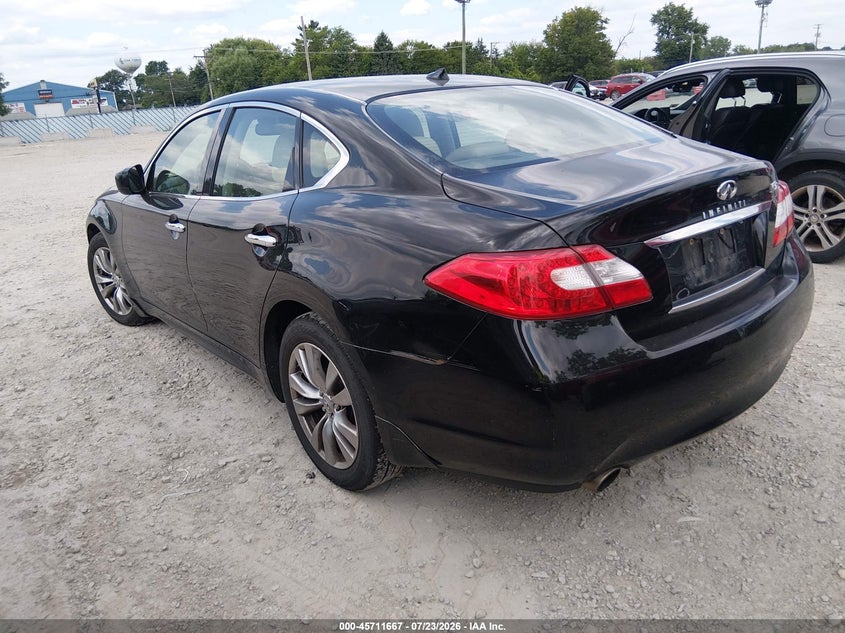 2011 Infiniti M37 VIN JN1BY1AR4BM376347 IAAI salvage auction — NORMAL WEAR, Clear (Illinois), sold $475 on 2026-07-28 (photo 3)