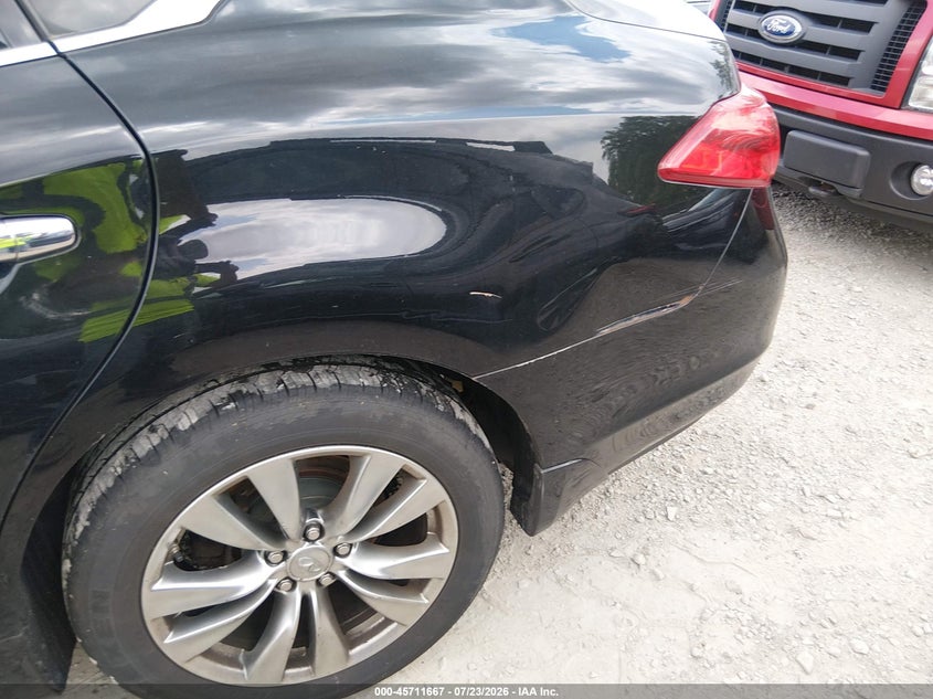 2011 Infiniti M37 VIN JN1BY1AR4BM376347 IAAI salvage auction — NORMAL WEAR, Clear (Illinois), sold $475 on 2026-07-28 (photo 6)