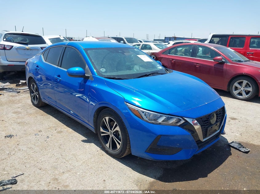 2022 Nissan Sentra VIN 3N1AB8CV0NY319287 — IAAI salvage auction photo