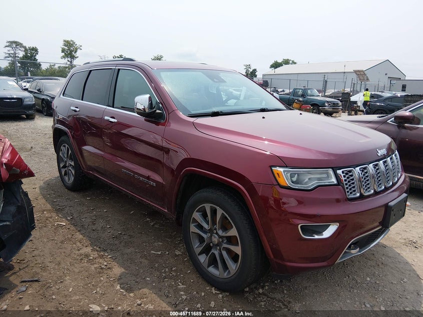 2017 Jeep Grand cherokee VIN 1C4RJFCG3HC644991 IAAI salvage auction — WATER/FLOOD, Salvage (Ohio), sold $3,250 on 2026-08-01 (photo 1)