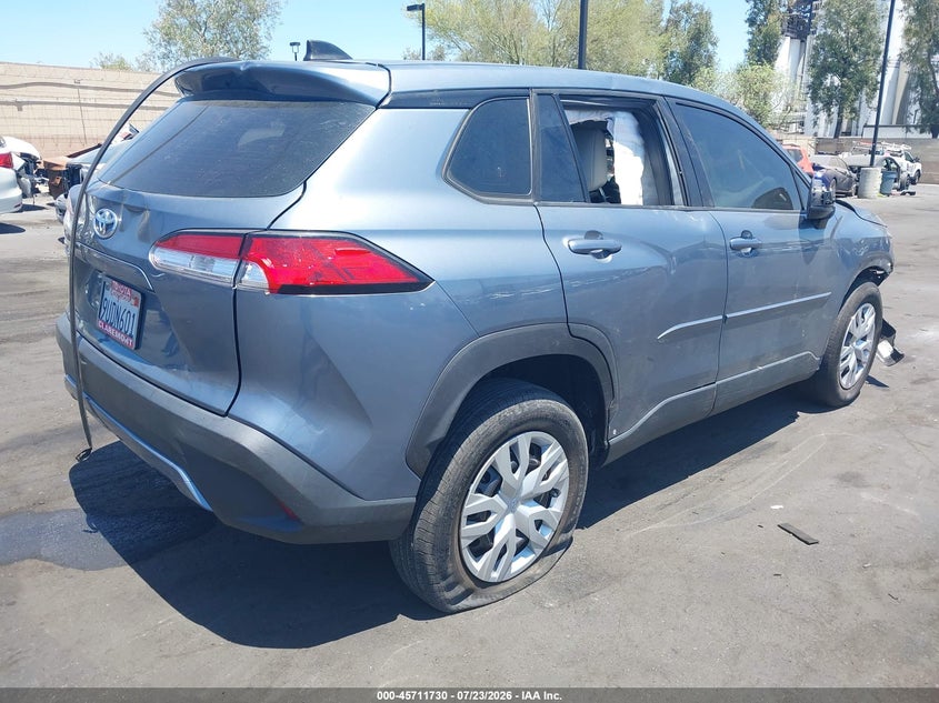 2022 Toyota Corolla cross VIN 7MUAAAAG4NV027425 IAAI salvage auction — ROLLOVER, Wait Title, sold $3,850 on 2026-08-21 (photo 4)