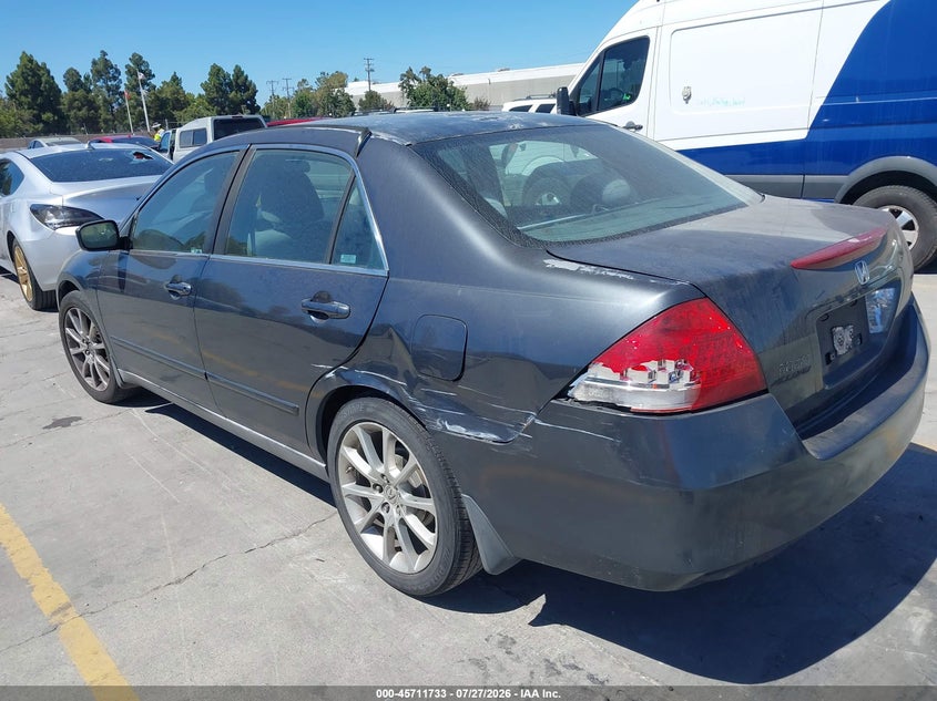 2007 Honda Accord VIN 1HGCM56407A222083 IAAI salvage auction — REAR END, Salvage (California), sold $825 on 2026-08-03 (photo 6)