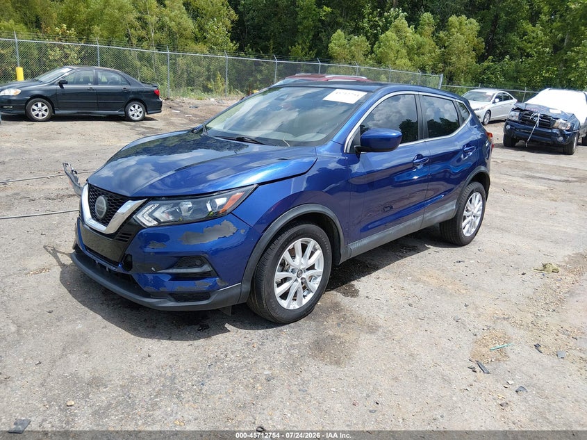 2020 Nissan Rogue VIN JN1BJ1CV7LW264095 IAAI salvage auction — RIGHT FRONT, Wait Title, sold $2,175 on 2026-09-11 (photo 2)