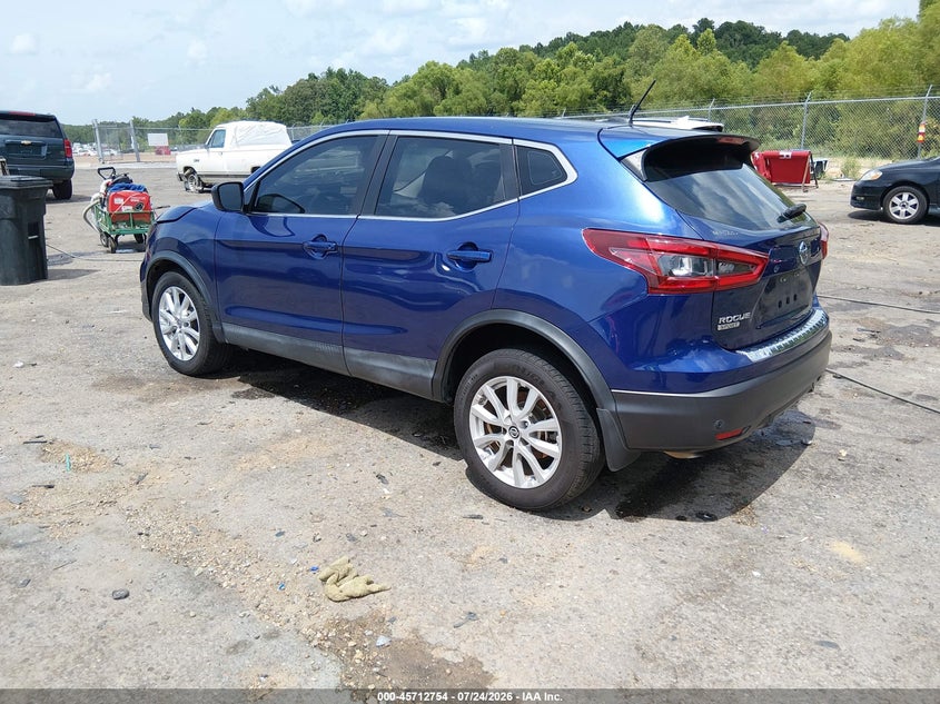 2020 Nissan Rogue VIN JN1BJ1CV7LW264095 IAAI salvage auction — RIGHT FRONT, Wait Title, sold $2,175 on 2026-09-11 (photo 3)