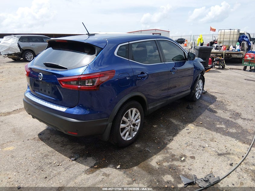 2020 Nissan Rogue VIN JN1BJ1CV7LW264095 IAAI salvage auction — RIGHT FRONT, Wait Title, sold $2,175 on 2026-09-11 (photo 4)