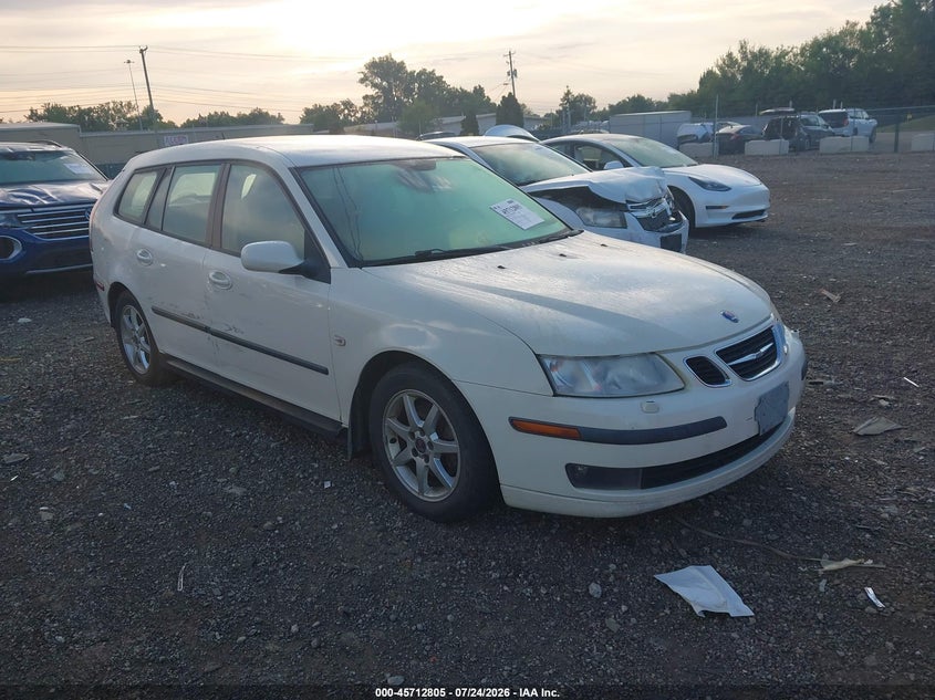 2007 Saab 9-3 VIN YS3FD59YX71109051 IAAI salvage auction — SIDE, Salvage (Ohio), sold $200 on 2026-08-07 (photo 1)