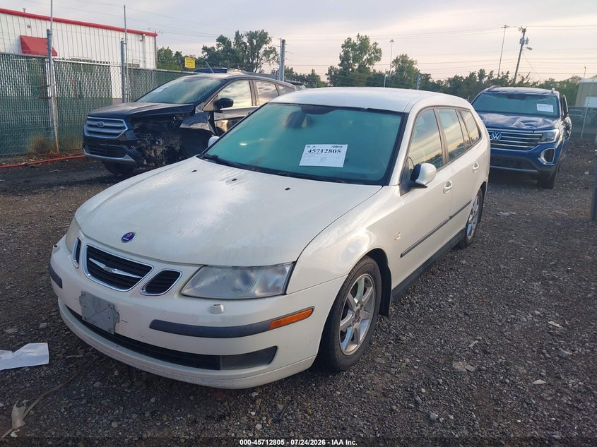 2007 Saab 9-3 VIN YS3FD59YX71109051 IAAI salvage auction — SIDE, Salvage (Ohio), sold $200 on 2026-08-07 (photo 2)