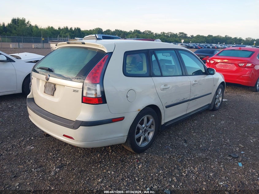 2007 Saab 9-3 VIN YS3FD59YX71109051 IAAI salvage auction — SIDE, Salvage (Ohio), sold $200 on 2026-08-07 (photo 4)