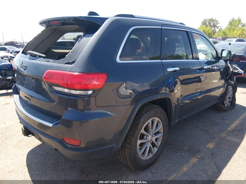 2015 Jeep Grand cherokee VIN 1C4RJFBG1FC803330 IAAI salvage auction — FRONT END, Salvage Title, sold $550 on 2026-10-05 (photo 4)