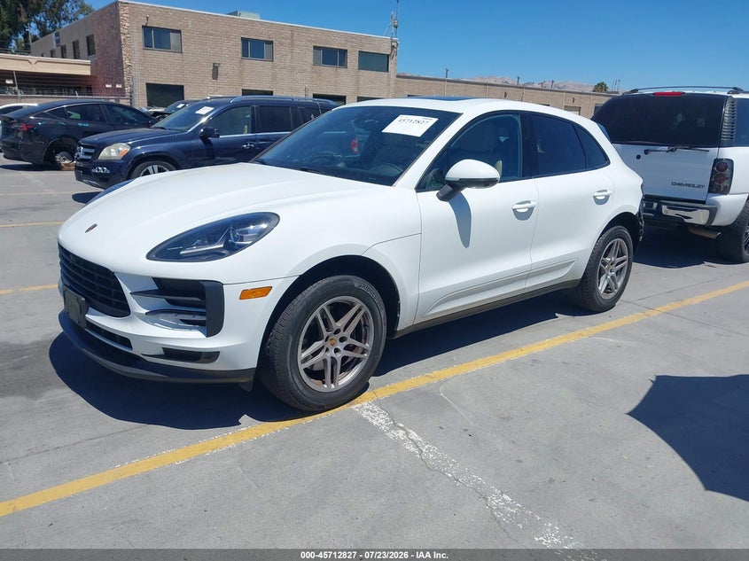 2019 Porsche Macan VIN WP1AA2A58KLB05277 IAAI salvage auction — REAR END, Salvage (California), sold $16,700 on 2026-09-08 (photo 2)