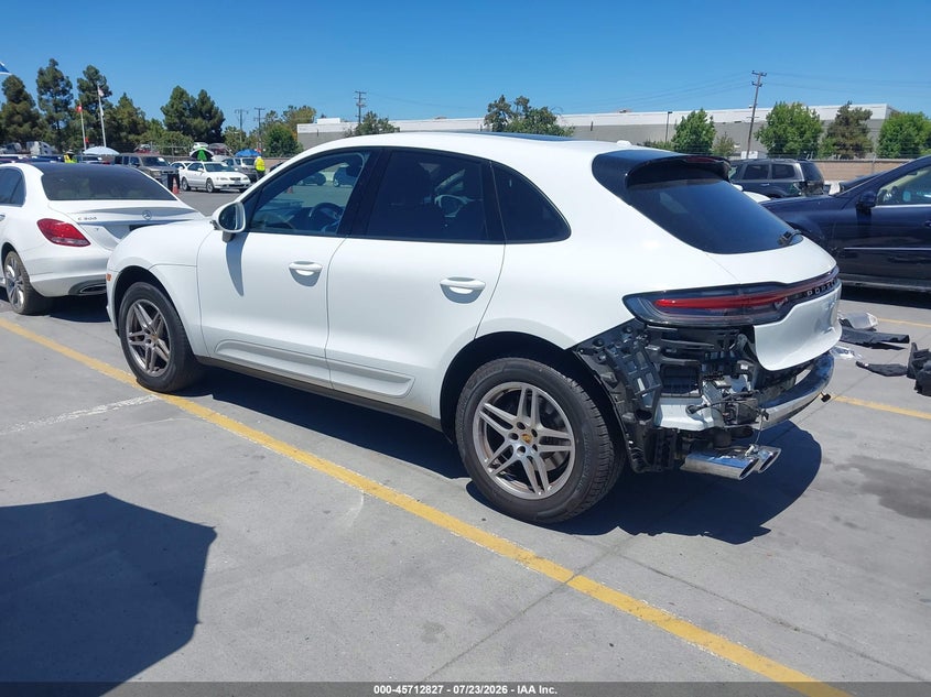 2019 Porsche Macan VIN WP1AA2A58KLB05277 IAAI salvage auction — REAR END, Salvage (California), sold $16,700 on 2026-09-08 (photo 3)