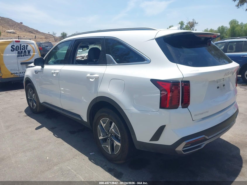 2024 Kia Sorento VIN KNDRH4LG0R5260222 IAAI salvage auction — RIGHT FRONT, Salvage (California), sold $7,400 on 2026-08-23 (photo 3)