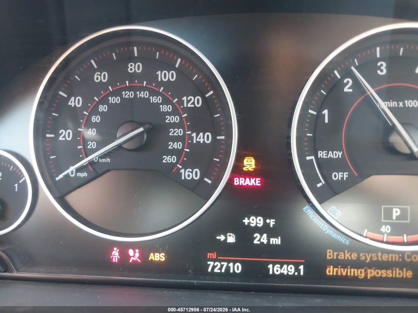 2018 BMW 3er VIN WBA8B9C52JEE82256 IAAI salvage auction — REAR END, Salvage Title, sold $5,275 on 2026-08-17 (photo 7)