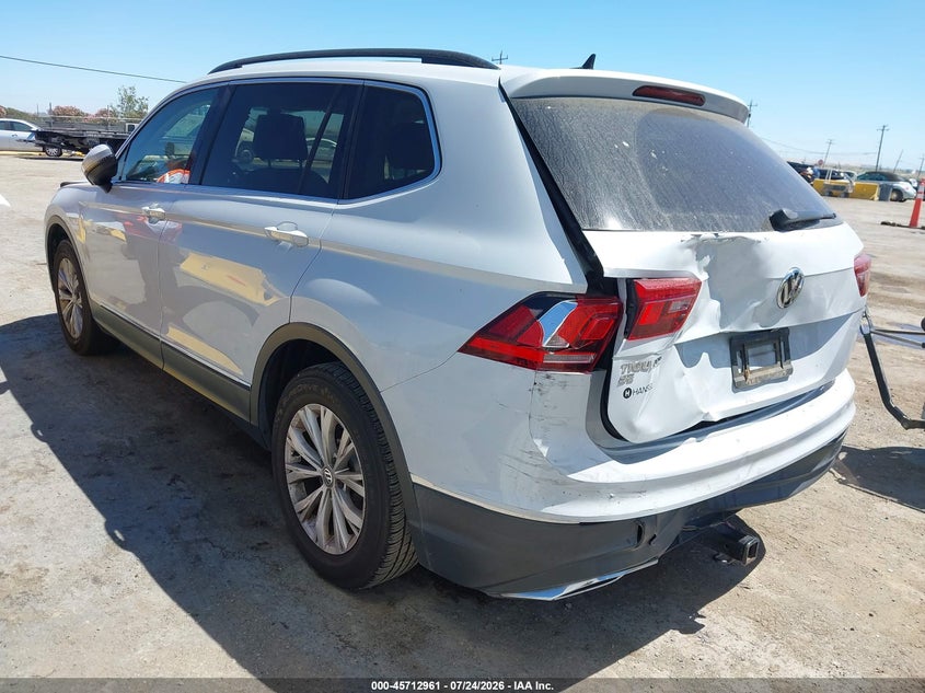 2018 Volkswagen Tiguan VIN 3VV3B7AX9JM047457 IAAI salvage auction — FRONT & REAR, Salvage Title, sold $3,600 on 2026-08-26 (photo 3)