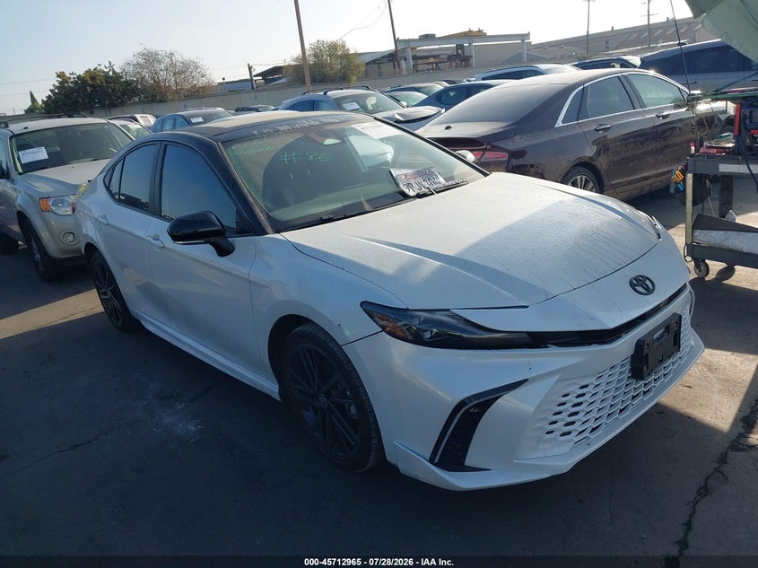 2025 Toyota Camry VIN 4T1DAACK9SU054163 IAAI salvage auction — REAR END, Salvage Certificate (California), sold $16,200 on 2026-09-16 (photo 1)