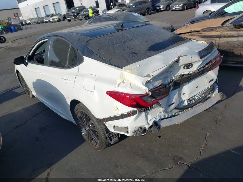 2025 Toyota Camry VIN 4T1DAACK9SU054163 IAAI salvage auction — REAR END, Salvage Certificate (California), sold $16,200 on 2026-09-16 (photo 3)