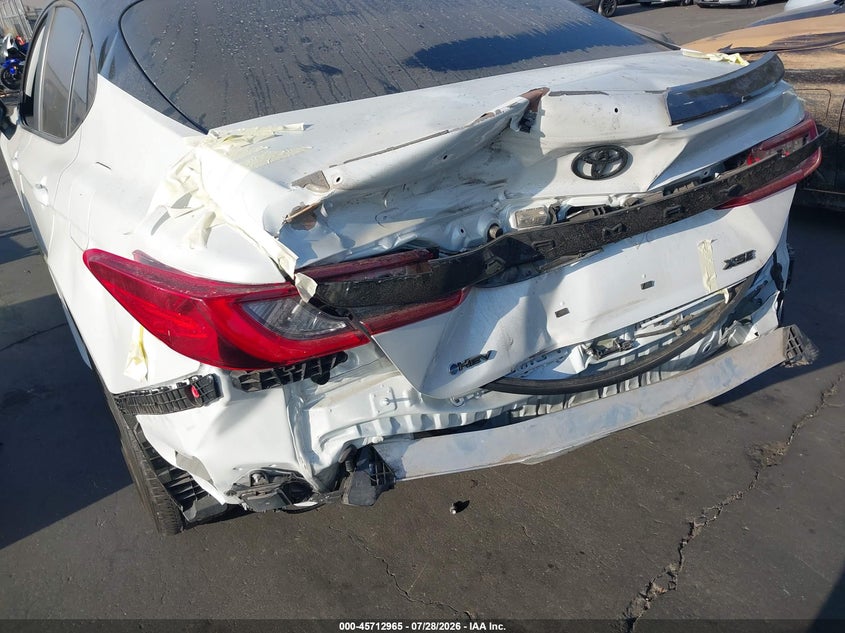 2025 Toyota Camry VIN 4T1DAACK9SU054163 IAAI salvage auction — REAR END, Salvage Certificate (California), sold $16,200 on 2026-09-16 (photo 6)