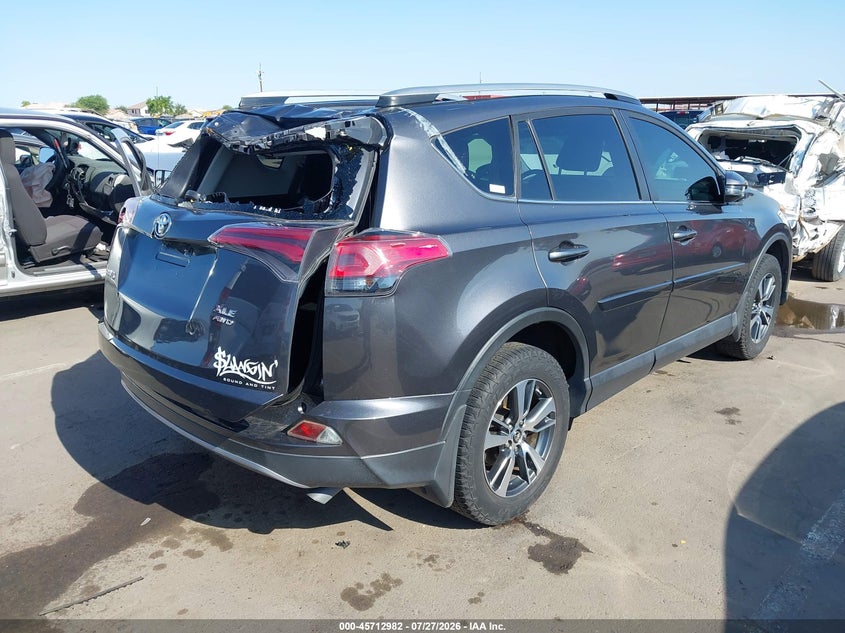 2017 Toyota Rav 4 VIN JTMRFREV3HJ155744 IAAI salvage auction — REAR END, Salvage (Arizona), sold $4,650 on 2026-08-03 (photo 4)
