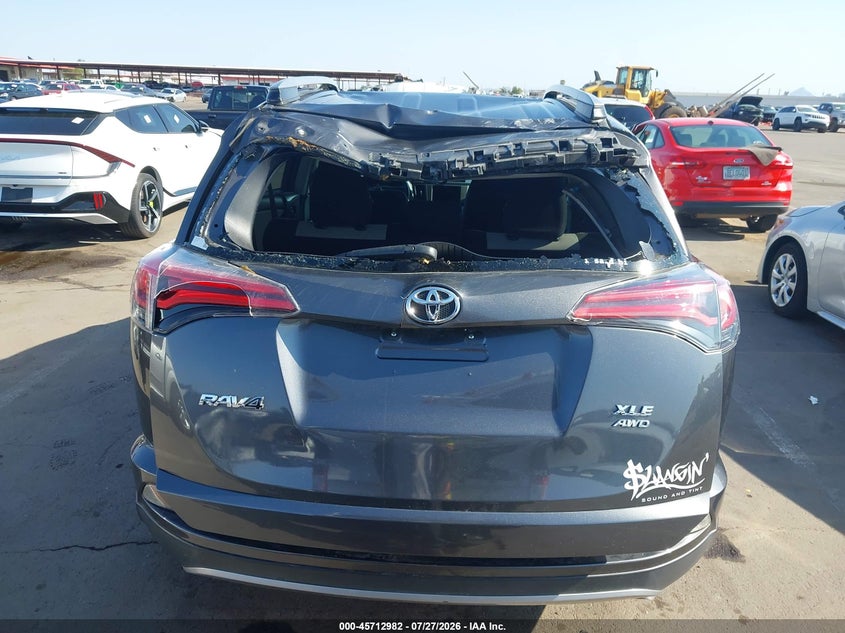 2017 Toyota Rav 4 VIN JTMRFREV3HJ155744 IAAI salvage auction — REAR END, Salvage (Arizona), sold $4,650 on 2026-08-03 (photo 6)