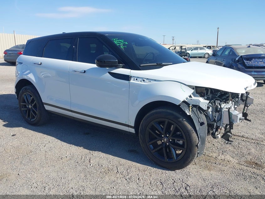 2024 Land rover Range rover evoque VIN SALZJ2FX4RH240759 IAAI salvage auction — FRONT END, Wait Title, sold $11,975 on 2026-09-11 (photo 1)