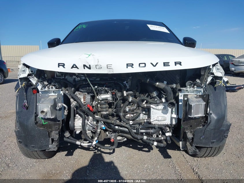 2024 Land rover Range rover evoque VIN SALZJ2FX4RH240759 IAAI salvage auction — FRONT END, Wait Title, sold $11,975 on 2026-09-11 (photo 6)