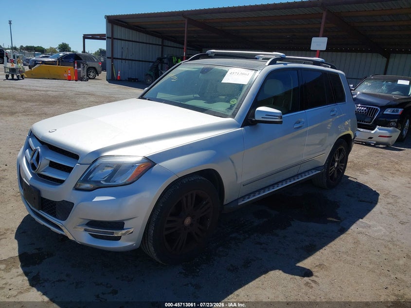 2013 Mercedes-benz Glk-klasse VIN WDCGG8JB6DG040535 IAAI salvage auction — REAR END, Salvage (California), sold $3,600 on 2026-08-13 (photo 2)