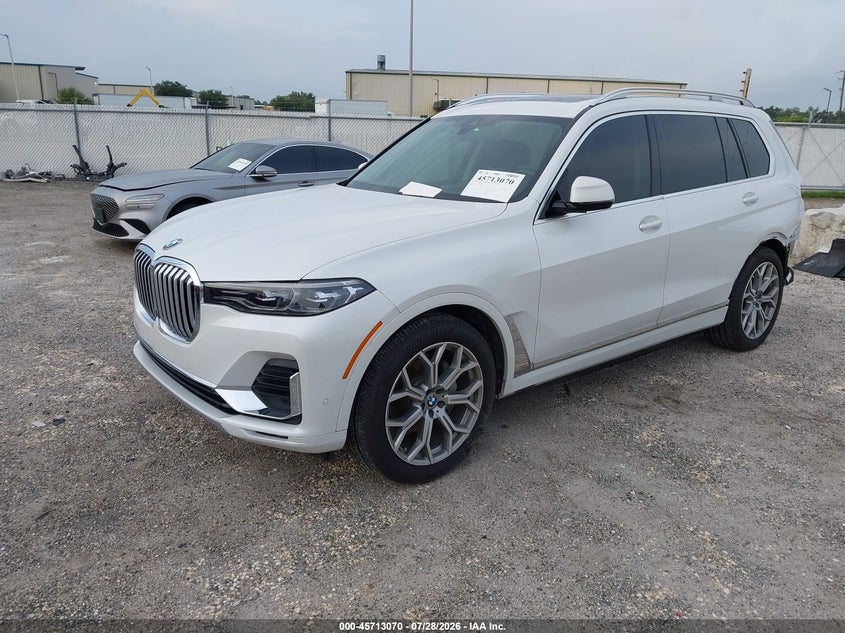 2020 BMW X7 VIN 5UXCW2C06L9B69458 IAAI salvage auction — Rear End, Rebuildable (Florida), sold $23,000 on 2026-08-26 (photo 2)
