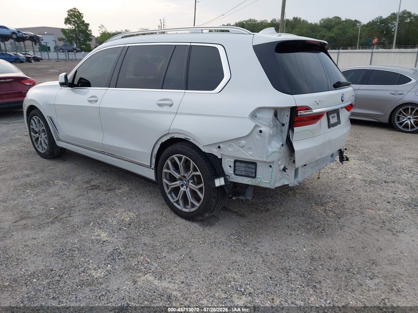 2020 BMW X7 VIN 5UXCW2C06L9B69458 IAAI salvage auction — Rear End, Rebuildable (Florida), sold $23,000 on 2026-08-26 (photo 3)