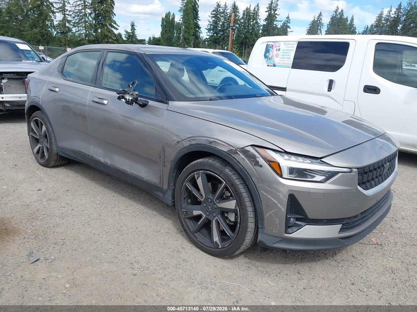 2021 Polestar 2 VIN LPSED3KAXML010503 IAAI salvage auction — RIGHT SIDE, Bill Of Sale (Washington), sold $9,100 on 2026-08-15 (photo 1)