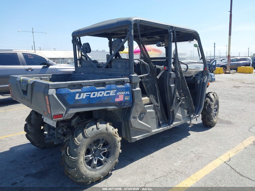 2022 Cfmoto Uforce VIN LCELV1ZAXN6002357 IAAI salvage auction — SIDE, Salvage (California), sold $3,700 on 2026-10-06 (photo 4)
