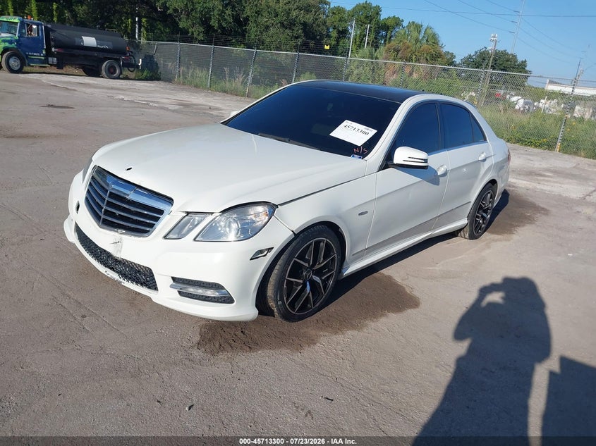 2012 Mercedes-benz E-class VIN WDDHF8JB2CA522858 IAAI salvage auction — FRONT END, Clear (Connecticut), sold $200 on 2026-07-29 (photo 2)
