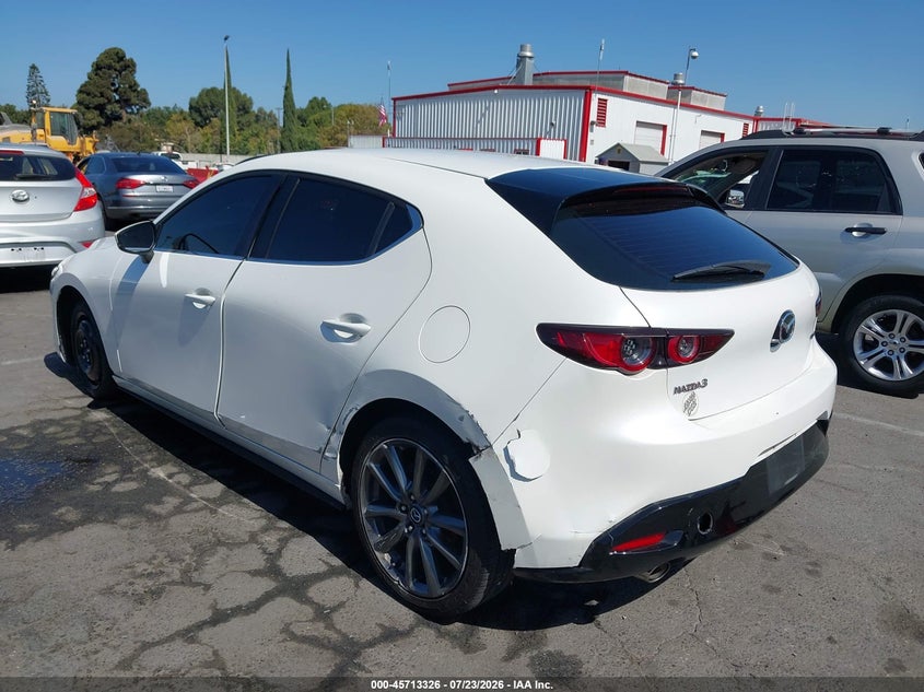 2019 Mazda 3 VIN JM1BPAJMXK1130649 IAAI salvage auction — NORMAL WEAR, Clear (California), sold $3,150 on 2026-07-30 (photo 3)