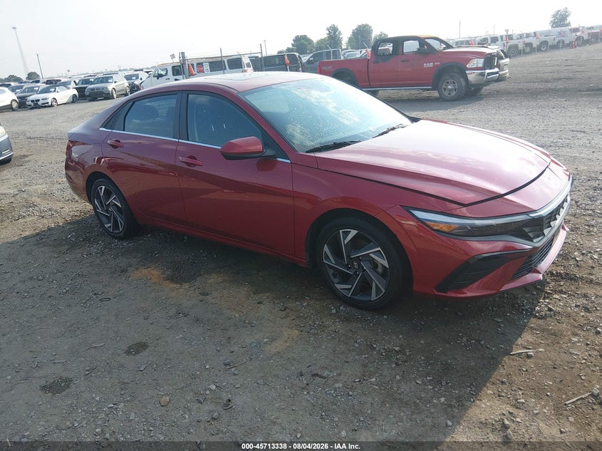 2025 Hyundai Elantra VIN KMHLS4DG8SU018680 — IAAI salvage auction photo