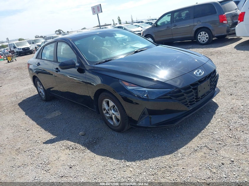2021 Hyundai Elantra VIN 5NPLL4AG5MH045855 IAAI salvage auction — NORMAL WEAR, SF97 (California), sold $9,300 on 2026-08-25 (photo 1)